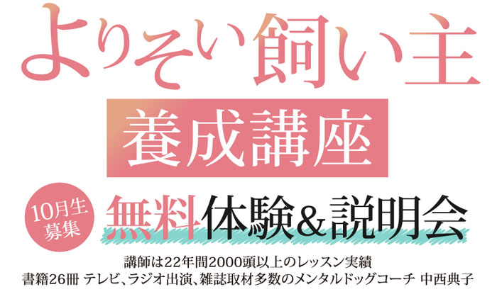 よりそい飼い主養成講座 スマホ用の画像